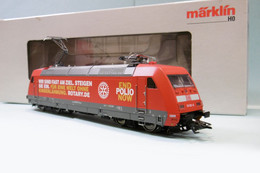 Märklin 3 Rails - Locomotive électrique BR 101 DB AG Polio Rotary ép. VI Digital Sound MFX Réf. 39371 BO HO 1/87 - Loks