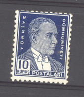 Turquie  :  Yv  972B  * - Ungebraucht