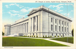 ETATS-UNIS - Washington - Olympia - Temple Of Justice - Capital Group - Carte Postale Ancienne - Otros & Sin Clasificación