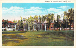 ETATS-UNIS - Michigan - Albion - Campus Albion College - Carte Postale Ancienne - Otros & Sin Clasificación