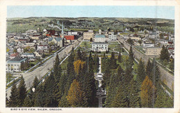 ETATS-UNIS - Oregon - Salem - Bird's Eye View - Carte Postale Ancienne - Salem