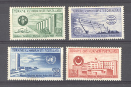 Turquie  :  Yv  1136-39  * - Unused Stamps