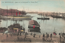 Marseille * Le Quai De La Fraternité Et Le Vieux Port * Bateaux Navires - Oude Haven (Vieux Port), Saint Victor, De Panier