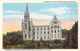 CANADA - Québec - Ste Anne De Beaupré - Monastère Des Sœurs Rédemptoristes - Carte Postale Ancienne - Ste. Anne De Beaupré