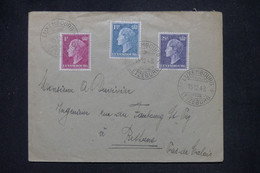 LUXEMBOURG - Affranchissement Tricolore Sur Enveloppe De Luxembourg Pour La France En 1948 - L 141811 - Storia Postale