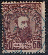 Congo Belge - 1887 - Y&T N° 9, Oblitéré Léopoldville - 1884-1894