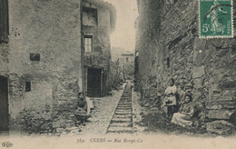 CUERS RUE ROMPI CU 1910 - Cuers
