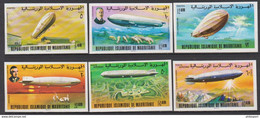 Mauritanie Mauritania 1976  N° 350/353 + PA 170/171 Zeppelin Imperf MNH - Mauritanie (1960-...)