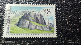 -ÇESKA REPUBLİK- 1990-2000 -        8KC     USED - Oblitérés