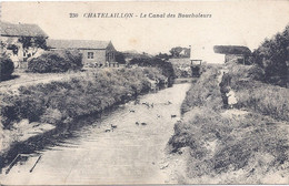 CPA - Châtelaillon - Le Canal Des Boucholeurs - Montendre