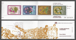 PORTUGAL STAMP BOOKLET Nº 29 - MADEIRA 1983 Flowers MNH (BU#67) - Markenheftchen