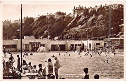 ANGLETERRE - Folkestone - The Swimming Pool - Animée  - Carte Postale Ancienne - Sonstige & Ohne Zuordnung