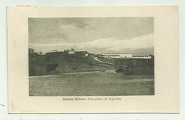 COLONIA ERITREA - PANORAMA DI AGORDAT -  VIAGGIATA FP - Erythrée