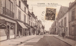 étampes * Débit De Tabac Tabacs TABAC , Rue St Jacques * Commerces Magasins - Etampes