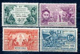 Congo           109/112 ** - Unused Stamps