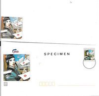 France:Prêts à Poster Agrément 889 Specimen  Lot ( 1 Enveloppe Et 1 Carte Lettre) - Especimenes