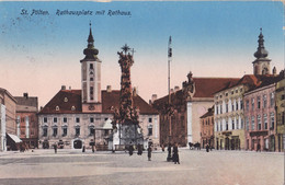 ST. POLTEN - RATHAUSPLATZ 1915 - St. Pölten