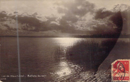 SUISSE - Lac De Neuchâtel - Reflets Du Soir - Carte Postale Ancienne - Neuchâtel