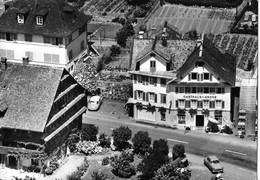 GERSAU ► Gasthaus & Metzgerei Krone Mit Gerbihaus Und Oldtimer, Ca.1950 - Gersau