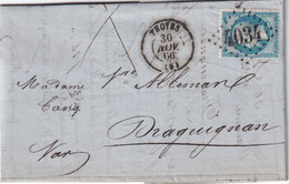 France - GC 4034 Troyes 1866 - 1849-1876: Classic Period