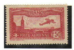 France - (1930)  - P A 1 F. 50 Avion Survolant Marseille - Neuf* - MLH - 1927-1959 Neufs