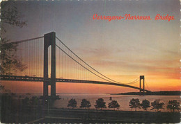 USA New York City Verrazano-Narrows Bridge Nocturnal Aspect - Brooklyn