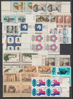 USA - 1971/1972  - ANNEES COMPLETES En BLOCS De 4 ! AVEC POSTE AERIENNE ** MNH - 3 PAGES ! - COTE YVERT = 89 EUR - Années Complètes