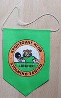 SKST Liberec Czech Republic Table Tennis Club  PENNANT, SPORTS FLAG  SZ74/67 - Table Tennis