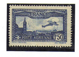 France - (1930)  - P A 1 F. 50 Avion Survolant Marseille -  Neuf* - MLH - 1927-1959 Neufs