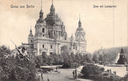 ALLEMAGNE - Berlin - Gruss Aus Berlin - Dom Mit Lustgarten - Carte Postale Ancienne - Otros & Sin Clasificación