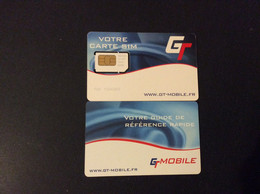 CARTE GSM/SIM  GNANAM TELECOM  GT-mobile - Mobicartes: Móviles/SIM)