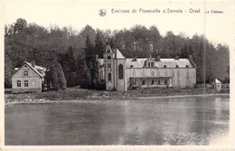 Belgique - Florenville Sur Semois - Orval - Le Château - Lac - Carte Postale Ancienne - Andere & Zonder Classificatie