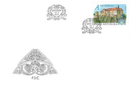 Czech Republic - 2023 - Beauties Of Our Country - Cesky Sternberk Castle - FDC (first Day Cover) - FDC