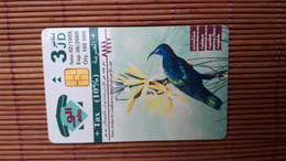 Bird Phonecard Jordania Used Rare - Giordania