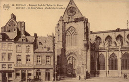 Louvain. Eglise St Pierre Transept Sud + Café Au Vieux St Pierre - Leuven