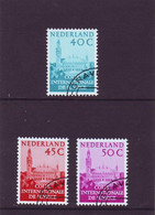 Nederland NVPH D41-43 Cour De Justice 1977 Gestempeld - Dienstmarken