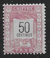 1899  Maroc N° Tx 74 Nf** MNH.  Timbre-Taxe. - Postes Locales & Chérifiennes