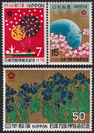 Japón 1970 Correo 972/74 **/MNH Exposición Universal De Osaka.(3val.) - Neufs