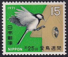 Japón 1971 Correo 1008 **/MNH Semana De Las Aves. - Neufs