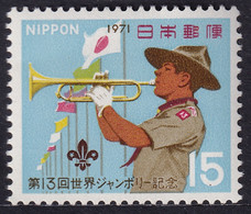 Japón 1971 Correo 1020 **/MNH 13º Jamboree Mundial. - Neufs