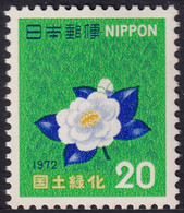 Japón 1972 Correo 1054 **/MNH Campaña Nacional De Reforestación. - Neufs