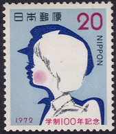 Japón 1972 Correo 1066 **/MNH 100º Aniv. De La Educación. - Neufs