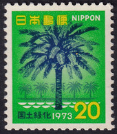Japón 1973 Correo 1076 **/MNH Campaña Nacional De Repoblación Forestal. - Neufs