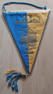 SV HASLACH Austria Football Soccer Club Fussball Calcio Futbol Futebol PENNANT, SPORTS FLAG  SZ74/71 - Bekleidung, Souvenirs Und Sonstige