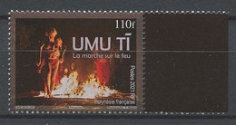 POLYNESIE 2021 N° 1272 ** Neuf MNH Superbe Heiva Umu Ti Marche Sur Le Feu - Ungebraucht