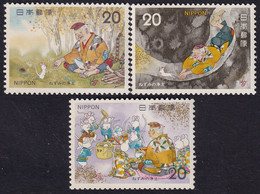 Japón 1975 Correo 1149/51 **/MNH Cuentos Japoneses. (3val.) - Neufs