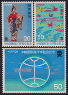 Japón 1975 Correo 1162/64 **/MNH Exposición Internacional Del Océano.(3val.) - Neufs
