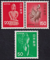 Japón 1976 Correo 1177/79 **/MNH Serie Basica. (3val.) - Neufs