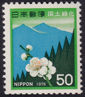 Japón 1976 Correo 1188 **/MNH Campaña Nacional De Reforestación. - Neufs