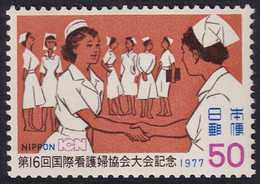 Japón 1977 Correo 1221 **/MNH 16º Congreso Mundial De La Asociación De Enfermer - Neufs